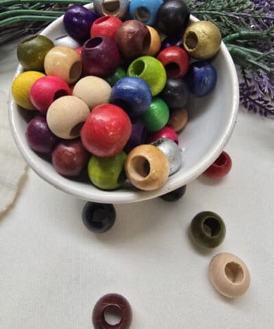 15 Mm Mix Kure Tahta Boncuk