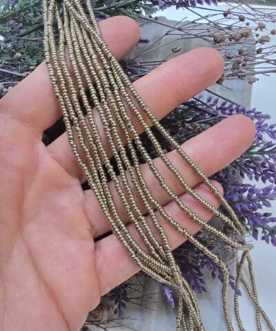 2 Mm Bit Rondela Hematit Tasi 3