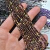 3 Mm Fasetli Kure Krizopras Dogal Tas