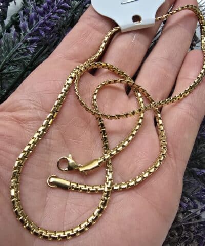 3 Mm Yilan Model Hazir Klipsli Celik Taki Zinciri 2