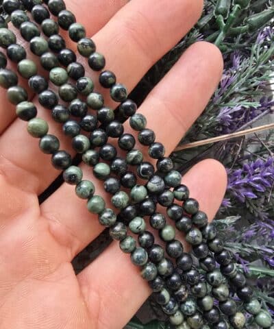 4 Mm Kure Yesil Jasper Tasi