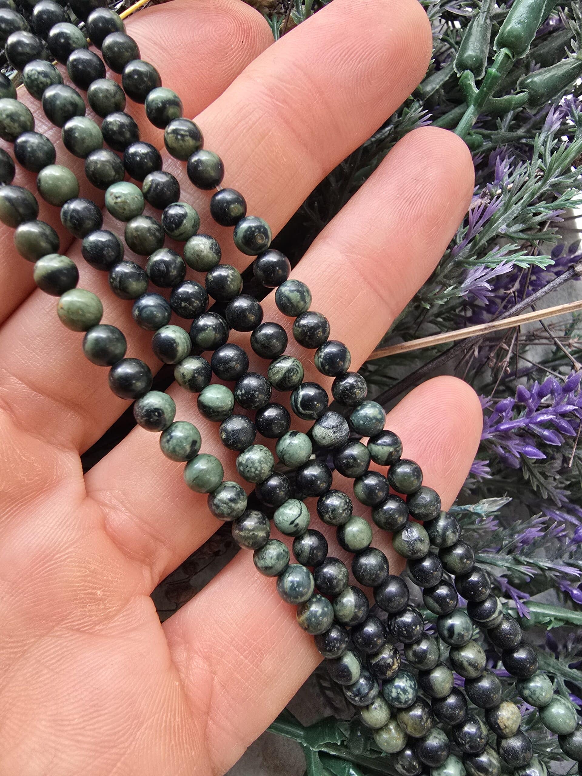 4 Mm Kure Yesil Jasper Tasi