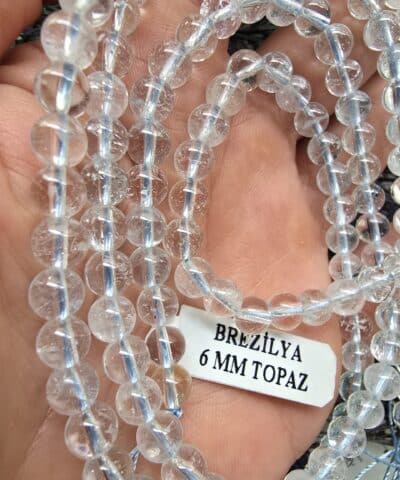 6 Mm Kure Brezilya Topaz Tasi 4