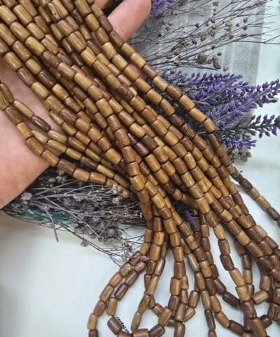 6x9 Mm Silindir Sinemaki Agaci Boncuk Uzun Dizi 3