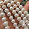 7 8 Mm Premium Oval Dogal Barok İnci