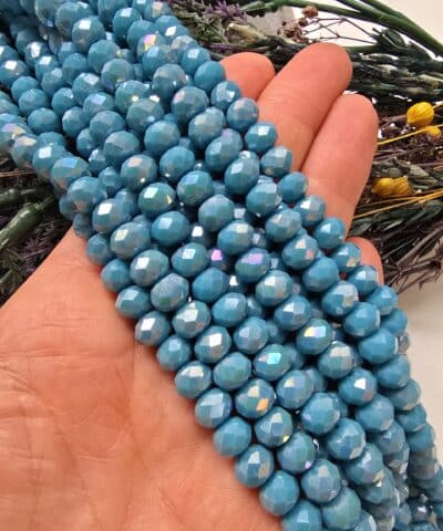 8 Mm Mat Cin Kristal Cam Boncuk Cesitleri 509