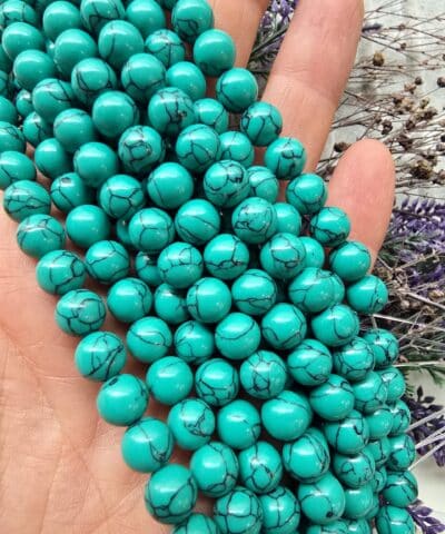 8 Mm Yesil Kure Turkuaz Tasi 3