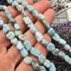 Amorf Sekilli Larimar Dogal Tas Dizi 2