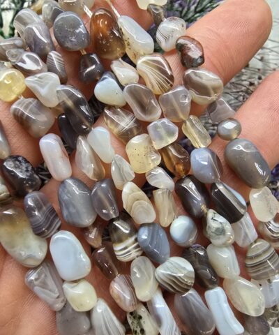 Botswana Akik Amorf Dogal Tasi 2