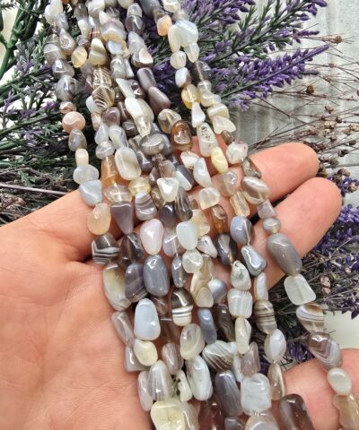 Botswana Akik Amorf Dogal Tasi 3