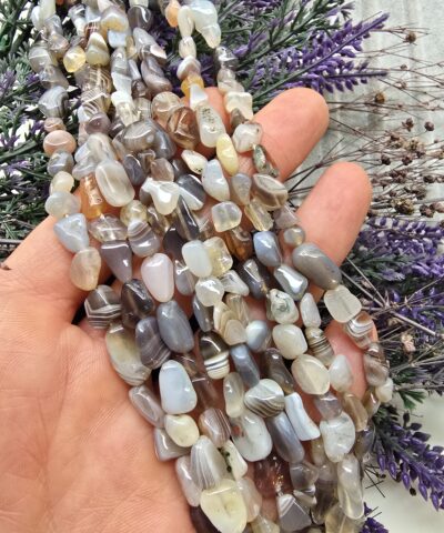 Botswana Akik Amorf Dogal Tasi