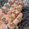 Charm Sallantili Zirkon Tasli Koyle Ve Bileklik Uclari