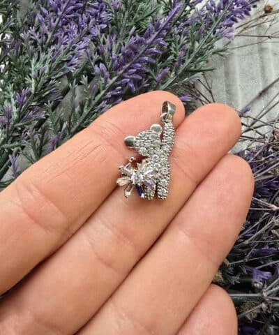 Charm Sallantili Zirkon Tasli Koyle Ve Bileklik Uclari 507