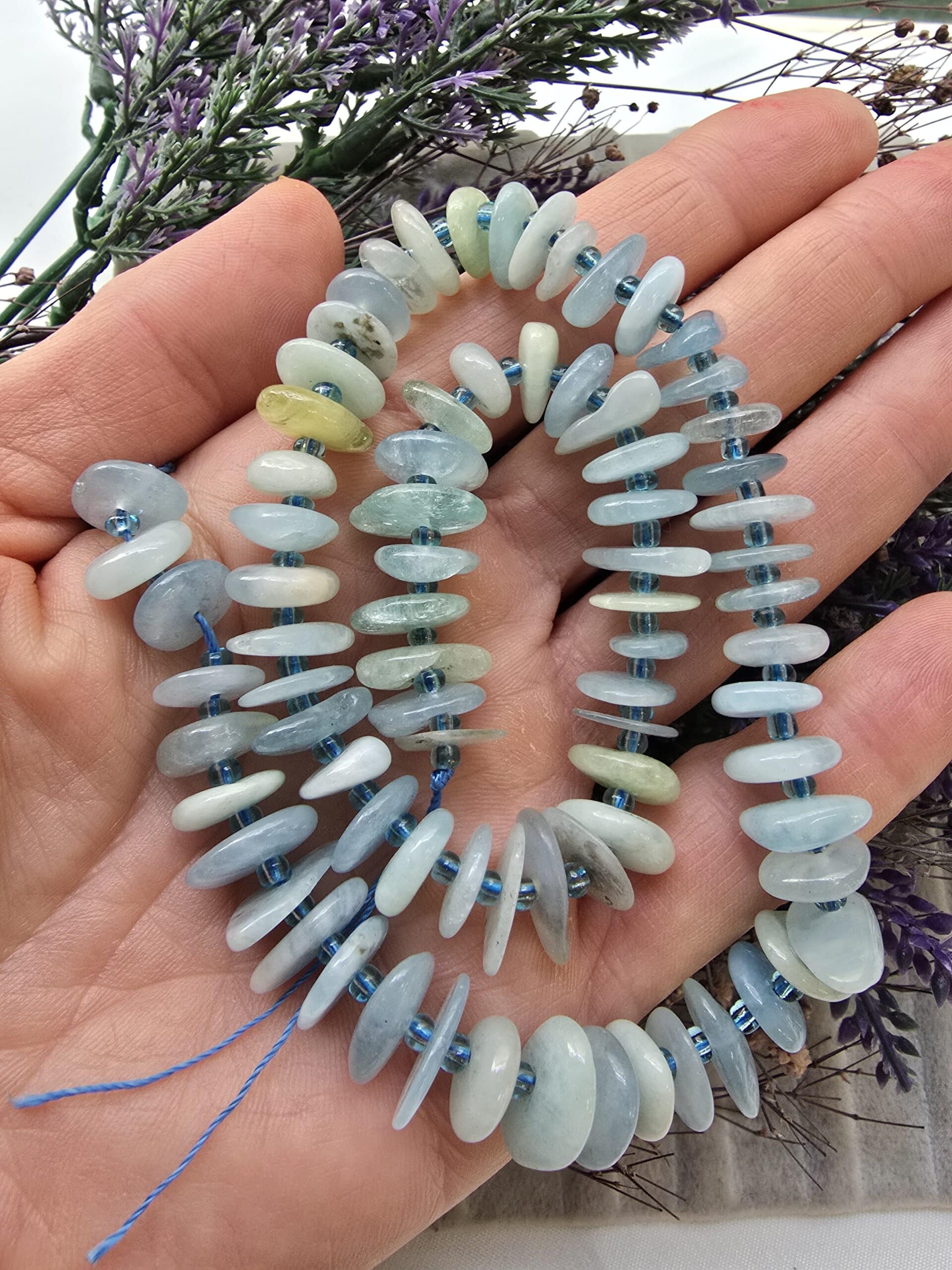 Disk Dogal Akuamarin Tasi 2