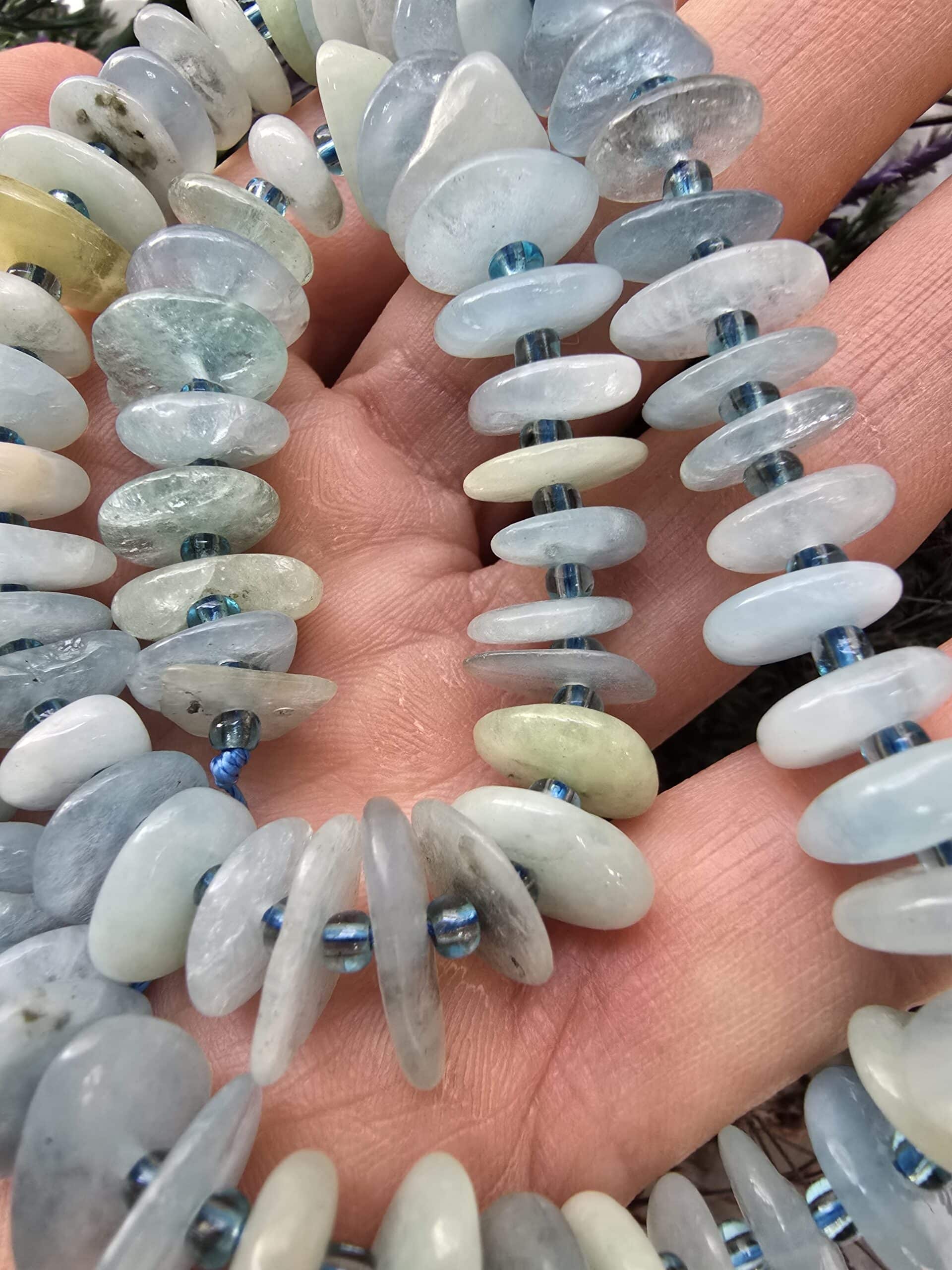 Disk Dogal Akuamarin Tasi 3