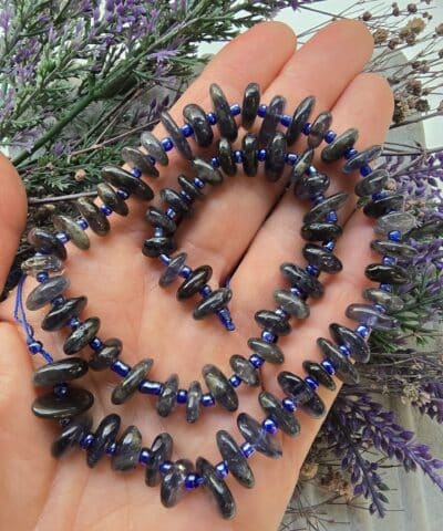 Disk Dogal İyolit Tasi 2