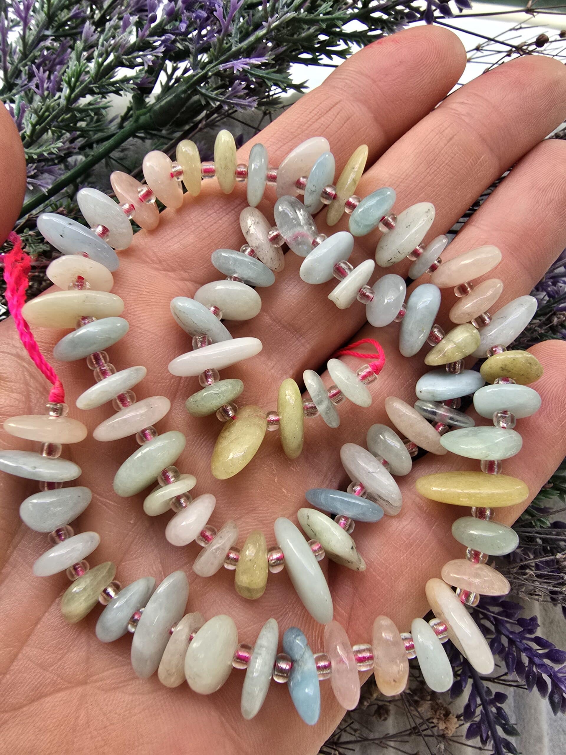 Disk Dogal Morganit Tasi 5