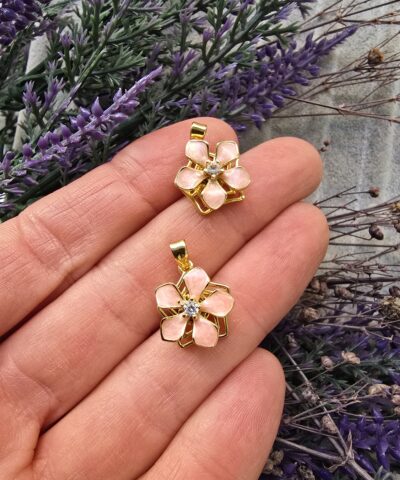 Donerli Orkide Zirkon Tasli Charm