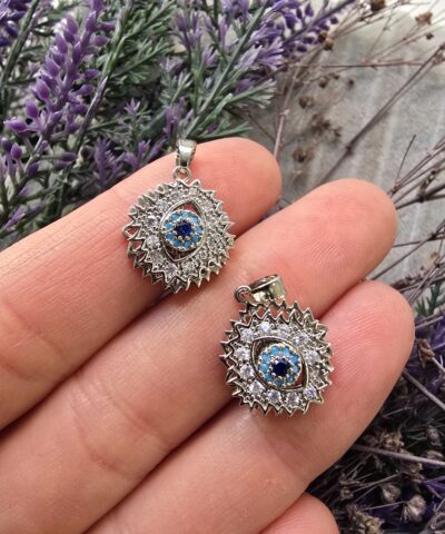 Goz Donen Cakr Zirkon Tasli Charm