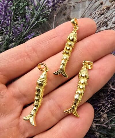 Hareketli 3d Balik Kolye Ucu 2