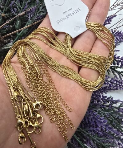 Kil Kobra Hazir Taki Zinciri 50 Cm Gold