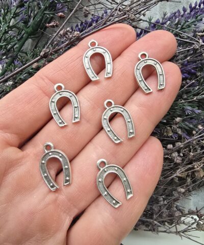 Nal Gumus Renk Kolye Ucu