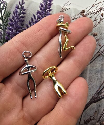 Sarilan Ciftler Kolye Ucu 7