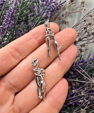 Sarilan Ciftler Kolye Ucu 8