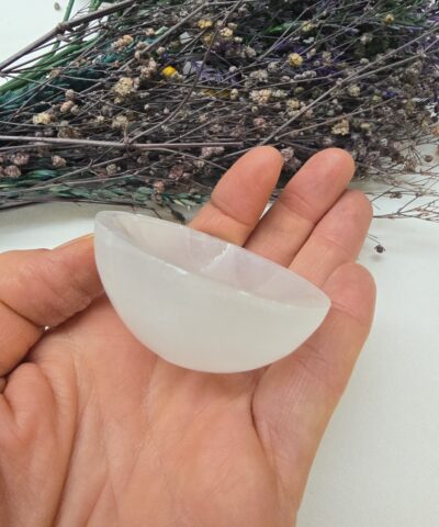 6 CM Arınma  Çanak Selenit Taşı