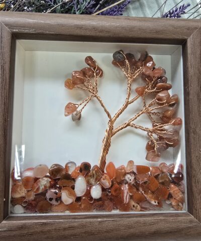 Alternative view of Akik Doğal Taş Süs Obje Hediyelik Masa Üstü Çerçeve