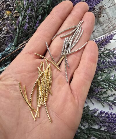 Eğik Boru Ezme 3 Cm Takı Malzemesi