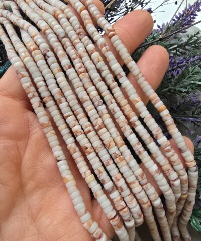 4x2 MM Disk Pembe Jasper Doğal Taş