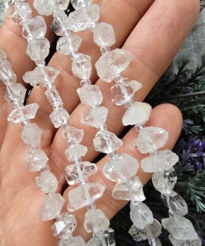 8-10 MM Boncuklu Herkimer Diamont Taşı