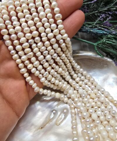 5-6 MM Oval Doğal İnci