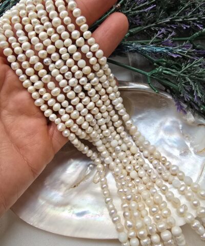 Alternative view of 5-6 MM Oval Doğal İnci