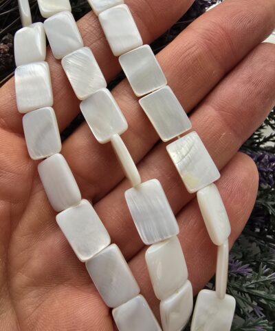 8x12 MM Dikdörtgen Şekilli Sedef Taşı