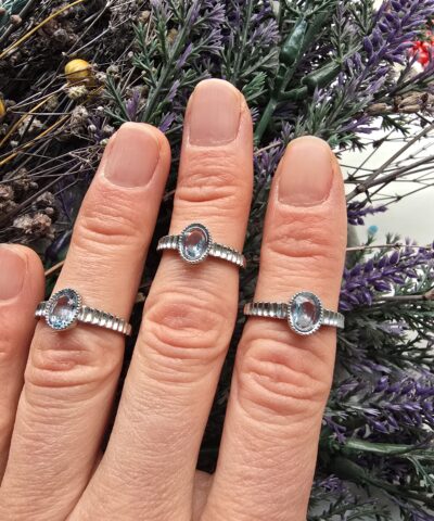 Alternative view of Akuamarin Taşlı Yüzük Çeşitleri