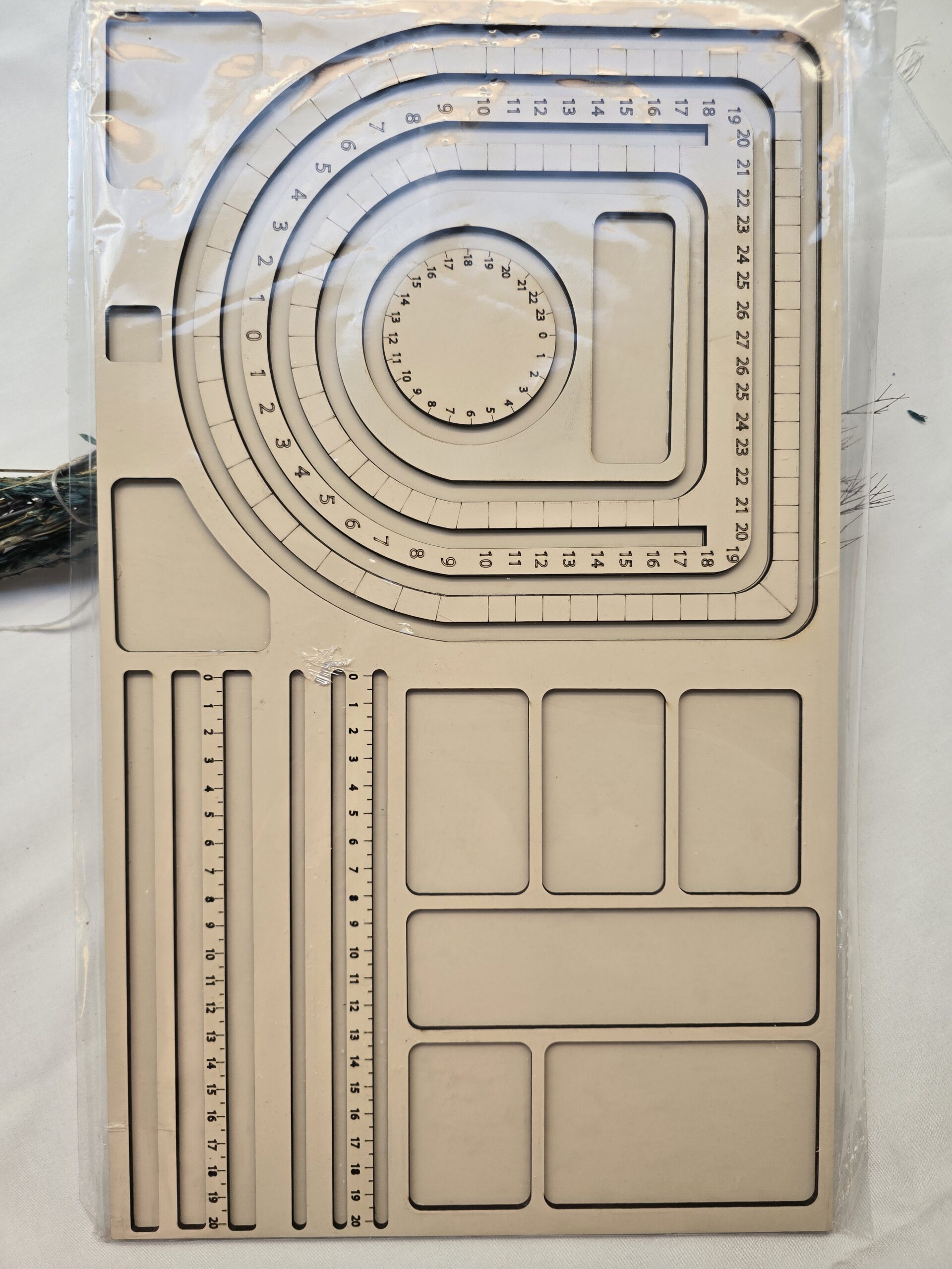 30x40 CM Takı Tasarım Bileklik ve Kolye Ölçü Çalışma Tablası