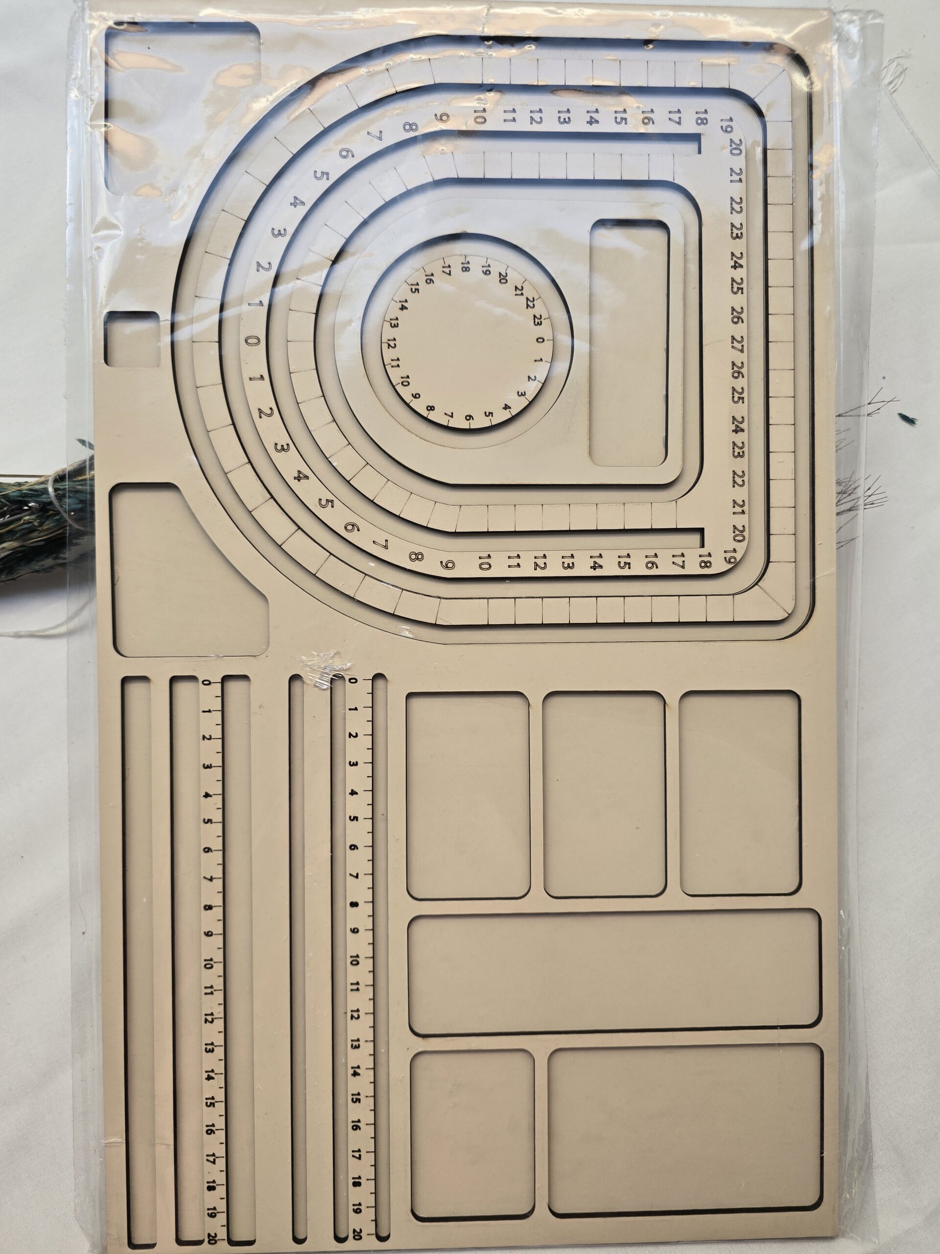 30x40 CM Takı Tasarım Bileklik ve Kolye Ölçü Çalışma Tablası - Görsel 3