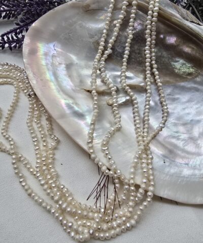 3 Mm Aaa Premium Dogal Barok İnci 6