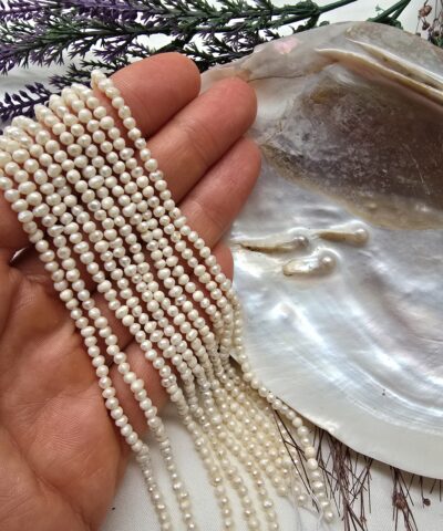 3 Mm Dogal Barok İnci 4