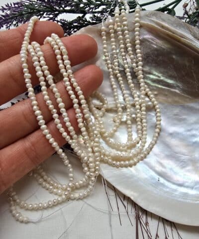 3 Mm Dogal Barok İnci