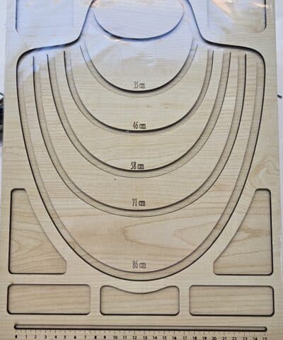 30x40 Cm Taki Tasarim Kolye Olcu Tablasi 3
