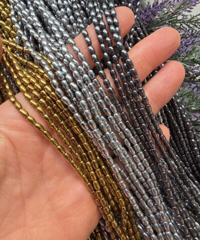 3x5 Mm Arpa Hematit Tasi