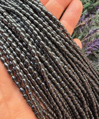 3x5 Mm Arpa Hematit Tasi Fume