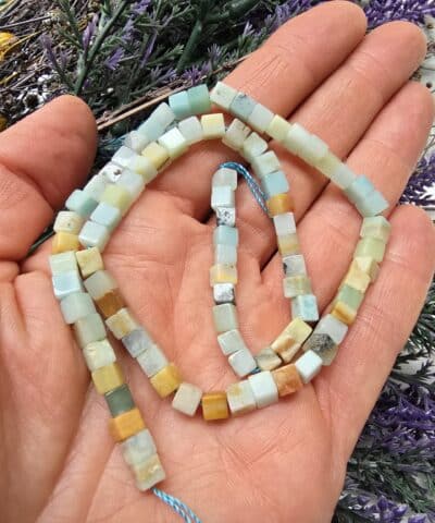 4x4 Mm Kup Amazonit Tasi