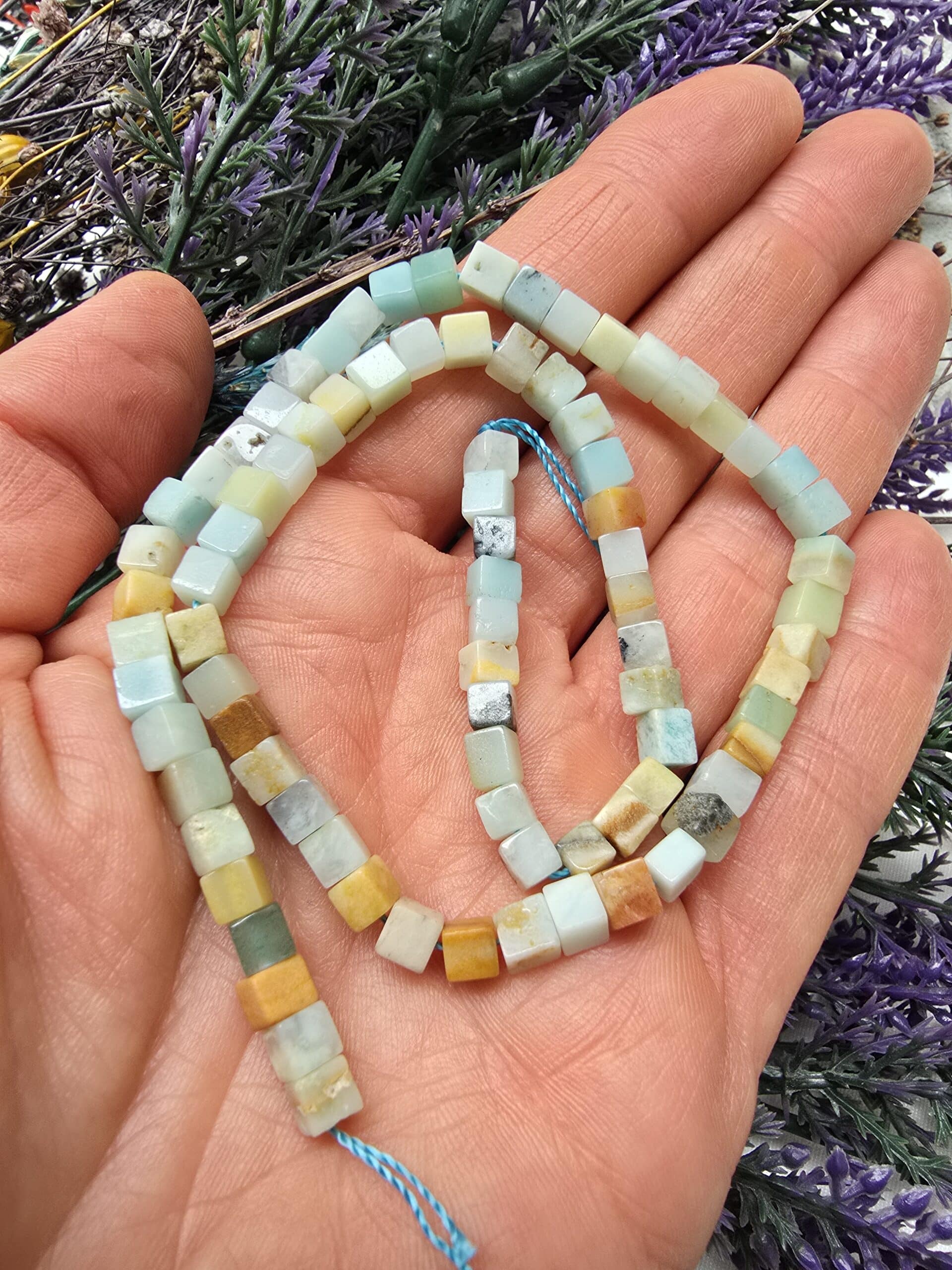 4x4 Mm Kup Amazonit Tasi