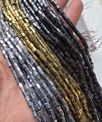 4x4 Mm Vida Dugum Gizleme Hematit Tasi