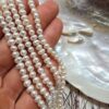 4x5 Mm Premium Oval Dogal İnci