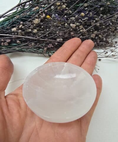 6 Cm Arinma Canak Selenit Tasi 2